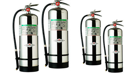 Extintores de acetato de potasio